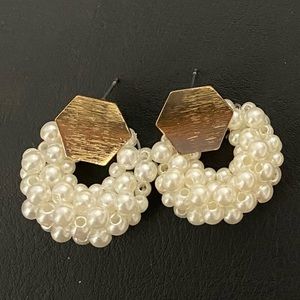 Beautiful Faux Pearl Fashion Earrings Accessories Jewelry